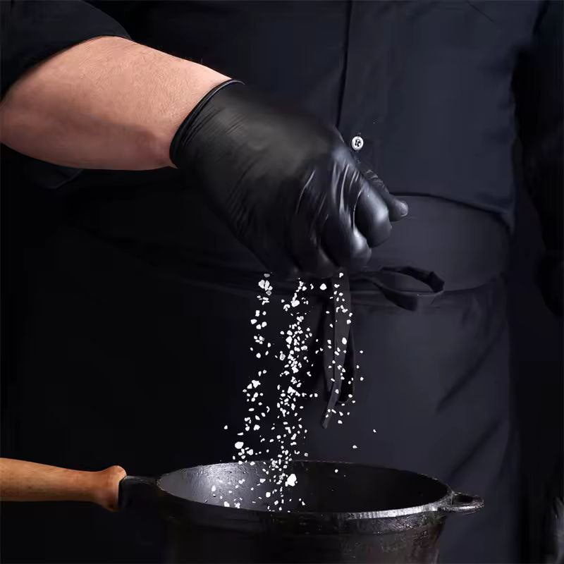 Black Disposable Gloves – 100 Pieces