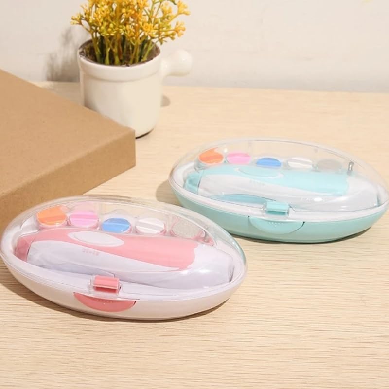 6-in-1 Electric Baby & Adult Nail Trimmer Set