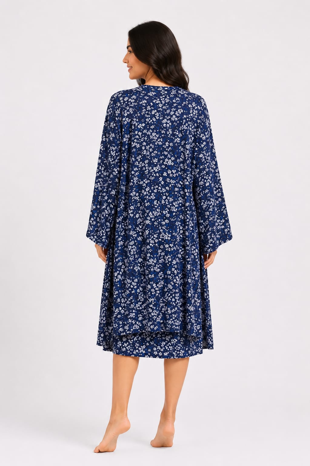 Floral High-Low Dress