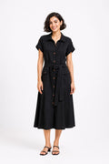 Trench-Style Dress