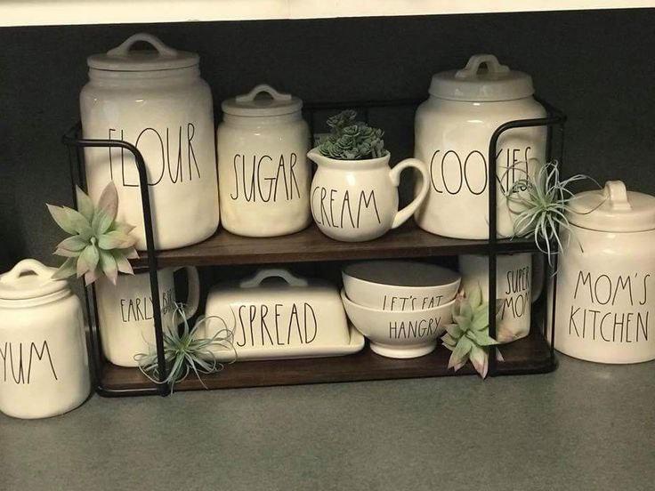 Coffee Rack Metal Stand with 2 Wooden Shelves