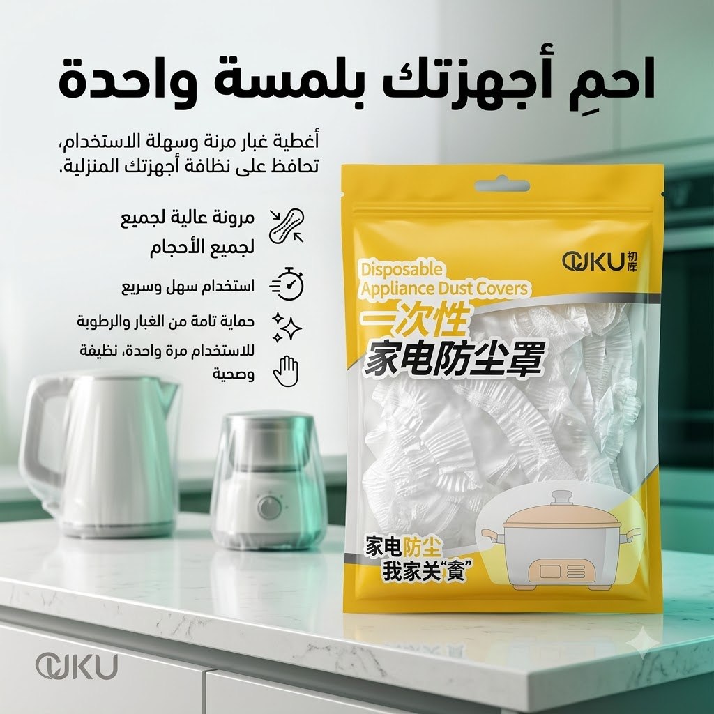 10-Piece Flexible Dust Protection Covers for Kitchen Appliances