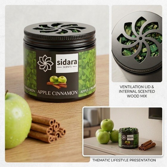 Sidara Scents Luxury Car Air Freshener